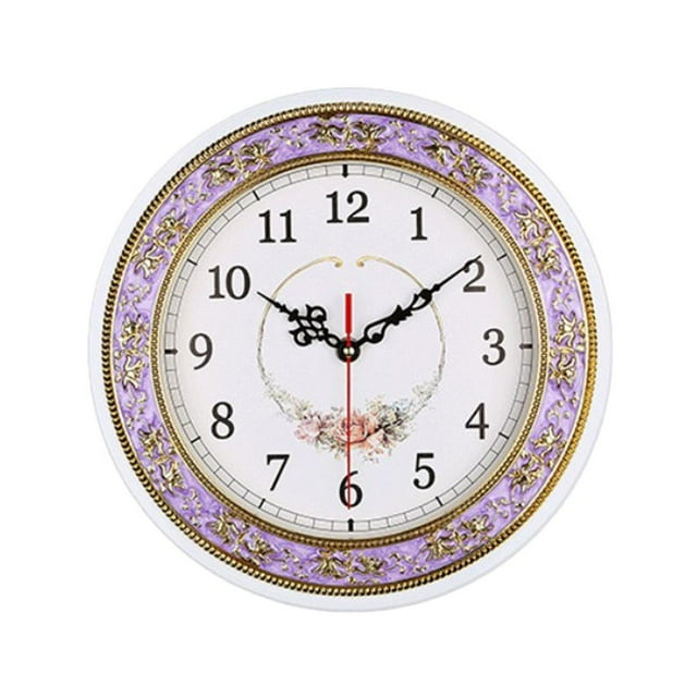 simhoa 11inch Super Silent Clock Non Ticking Wall Clock Office Decor