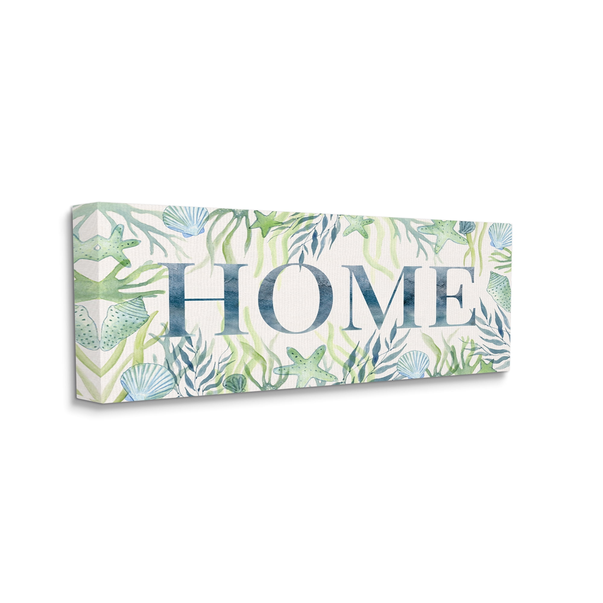 Stupell Industries Home Nautical Phrase Animals & Insects Painting Gallery Wrapped Canvas Art Print Wall Art, 30 x 13