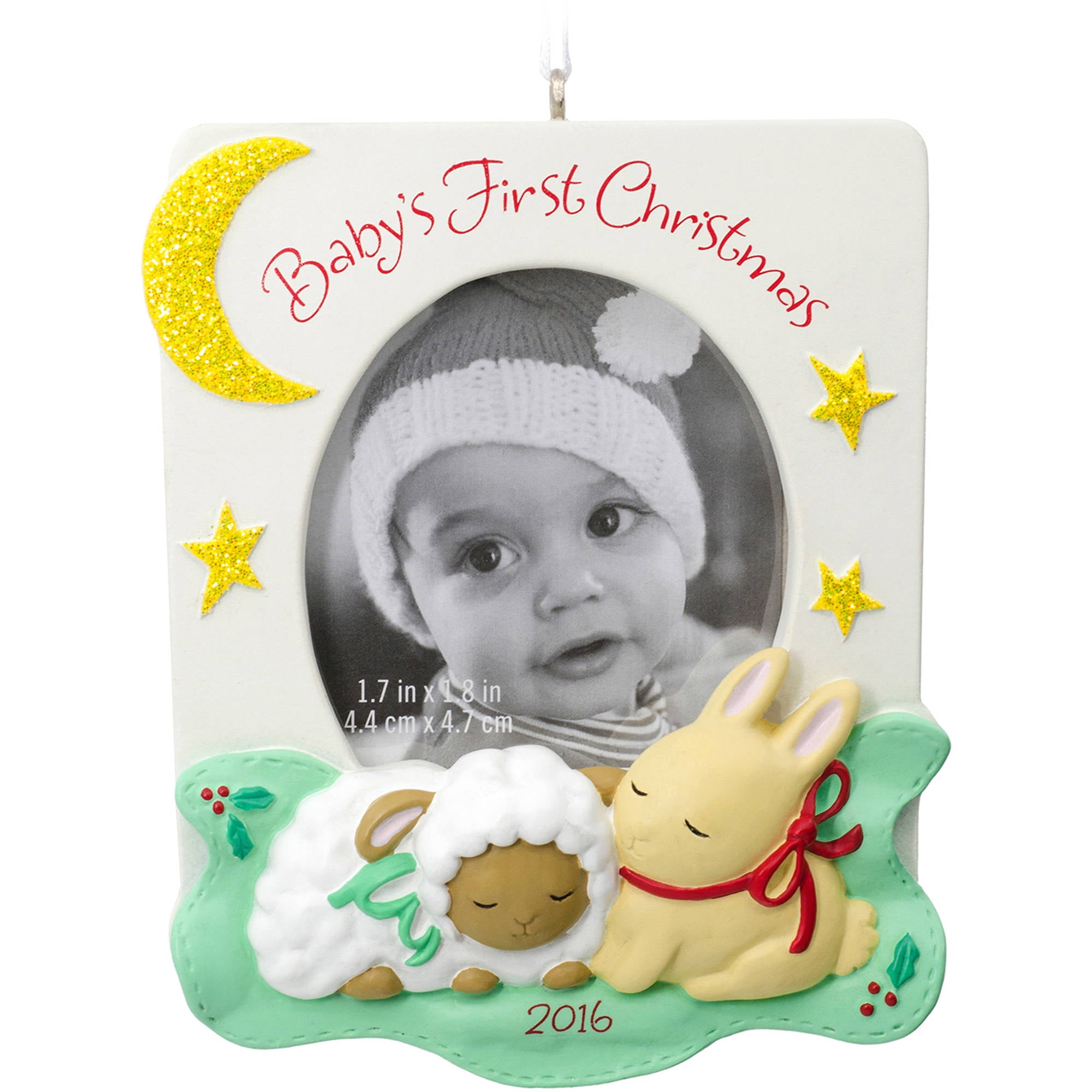 Hallmark Baby's First Christmas Photo Frame Ornament