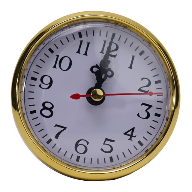 Bricolage 65MM 80MM 90MM 105MM 110MM Quartz Insert d'Horloge Mouvement de Remplacement Or