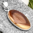 thumbnail image 2 of Natural Imperial Jasper - Mexico 925 Sterling Silver Pendant Jewelry P-1053 SDP110739, 2 of 5