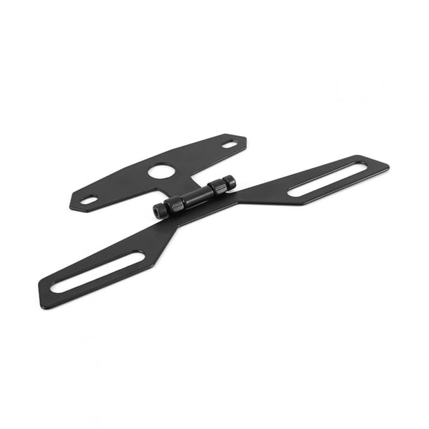 Accesorios para motocicletas, soporte de placa de matrícula plegable, soporte de luz trasera, soporte de luz trasera diseñado a medida