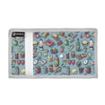 thumbnail image 2 of JIALIOU Nylon Trifold Card Wallet with ID Window Zipper Pocket for Men Women Teen Fruits Drinks Food, 2 of 7