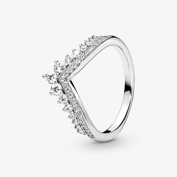 2022 nuevo 100% Plata de Ley 925 princesa Tiara corona brillante amor corazón CZ anillos para mujeres compromiso joyería aniversario Tan Jianjun unisex