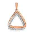 thumbnail image 4 of 14K Rose Gold Diamond Pendant (0.145Cttw), 4 of 6
