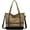 Khaki, variant on Kukuzhu Canvas Hobo Bags for Women Casual Shoulder Bag Chic Large Tote Bag Handbag