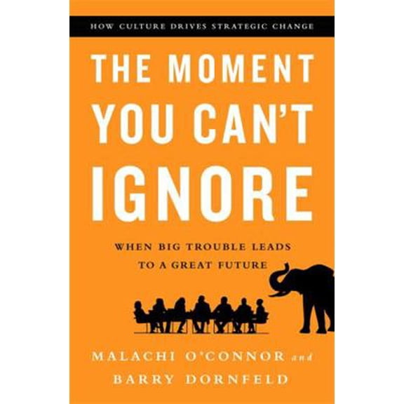 Pre-Owned The Moment You Can't Ignore: When Big Trouble Leads to a Great Future: How Culture Drives Strategic Change (Hardcover) 1610394658 9781610394659