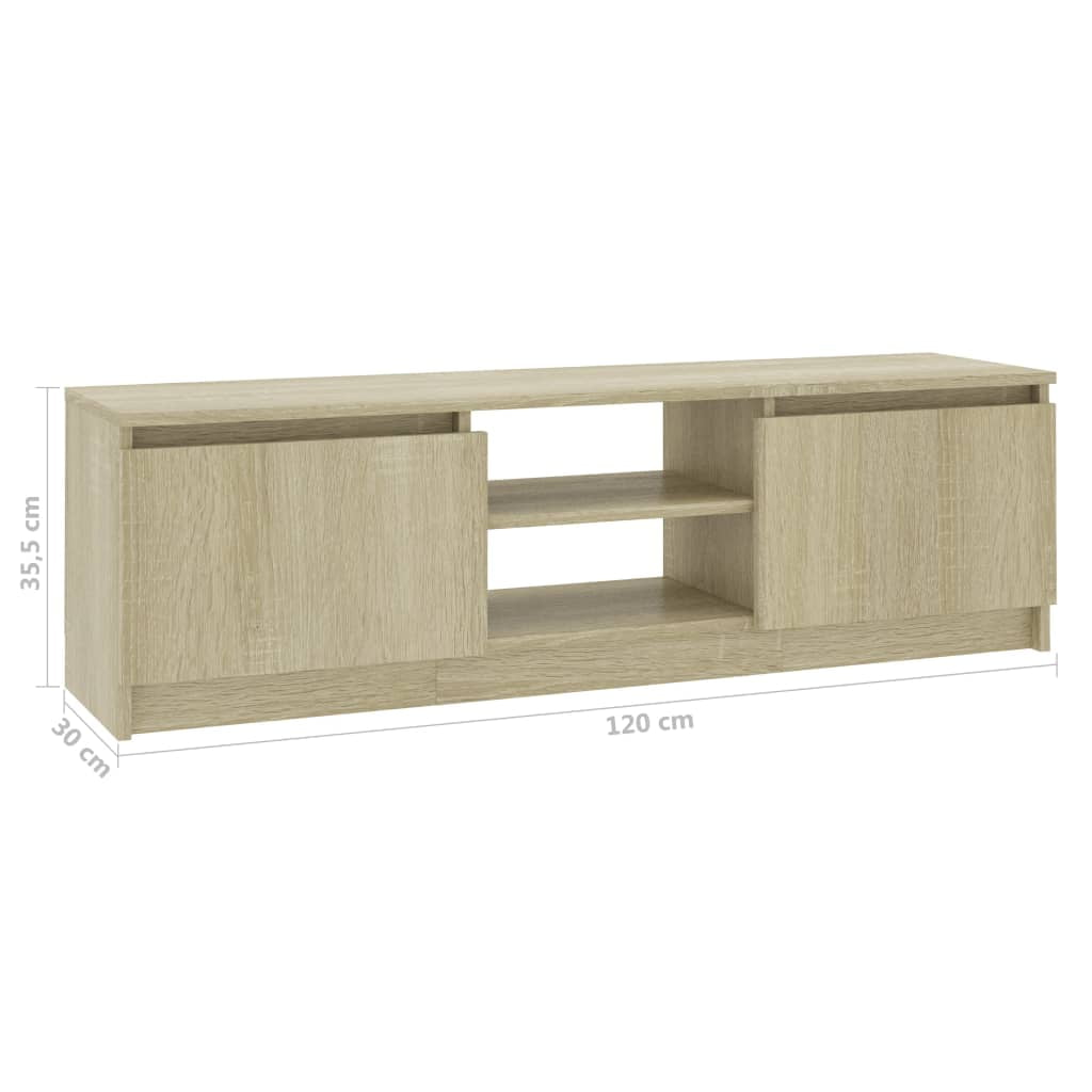 Lowestbest TV Stand, Entertainment Center Media Console Table with 2 Doors and Open Shelves Lowestbest TV Stand, Entertainment Center Media Console Table with 2 Doors and Open Shelves