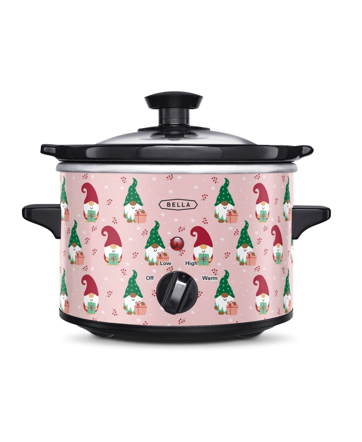 Bella 1.5Qt. Slow Cooker Pink Gnome