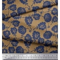 thumbnail image 2 of Soimoi Rayon Fabric Artistic Floral Printed Fabric 1 Yard 56 Inch Wide, 2 of 5