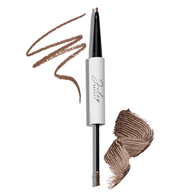 Set de lápiz esculpidor y gel para cejas Julep Brow 101 - Herramienta para cejas de doble punta con pincel y punta de precisión - Fórmula resistente al agua y de larga duración para unas cejas perfect