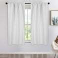 thumbnail image 7 of Superior Jaxon Blackout Curtains, Rod Pocket, Set of 2, 26" x 63", Platinum, 7 of 7