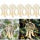thumbnail image 4 of 20 piezas de red atrapasueños para decoración del hogar, colgante de madera, adornos creativos de pared, atrapasueños (beige, sexto patrón), 4 of 7