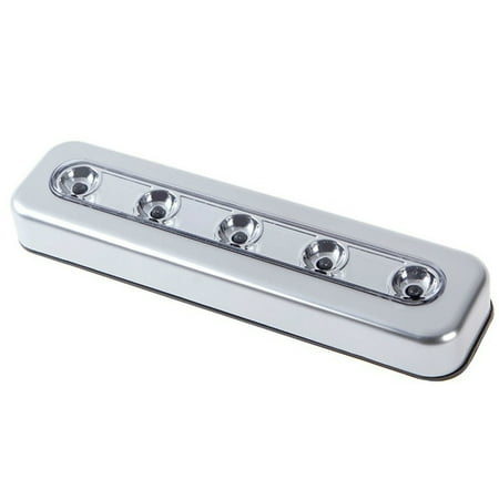

Haykey Led Lights Night Light 5 Led Bright Battery Operated Bulb Stick On Push On