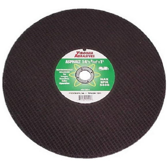 Virginia Abrasives 424-21214 14 x 0.2 in. Asphalt Bonded Cut Off Wheel- Pack of 10