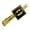 Gold, variant on Batman Classic Bat Shield Logo Square Tie Bar Clip Clasp Tack- Silver or Gold