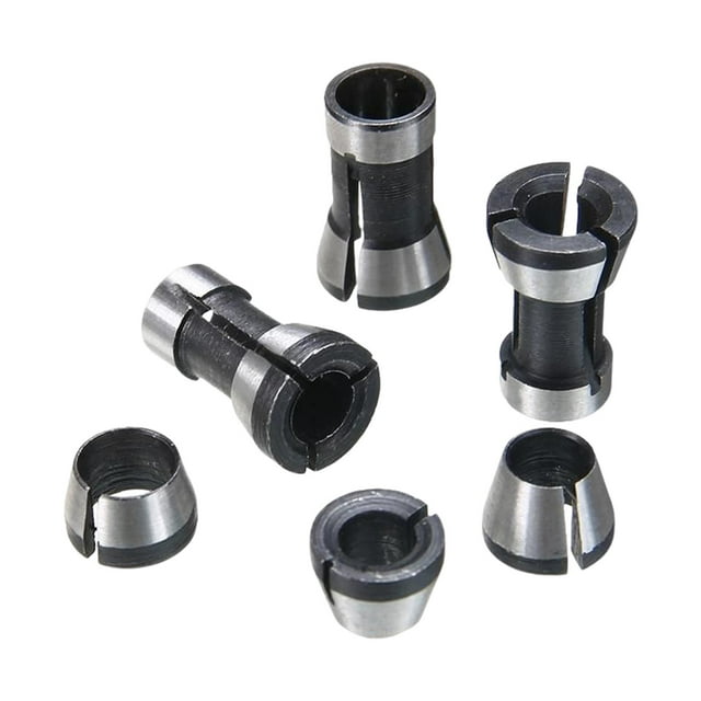 DOLITY Cutting Machine Chuck Accessories Split Converters Milling Tool Accessories 6pcs