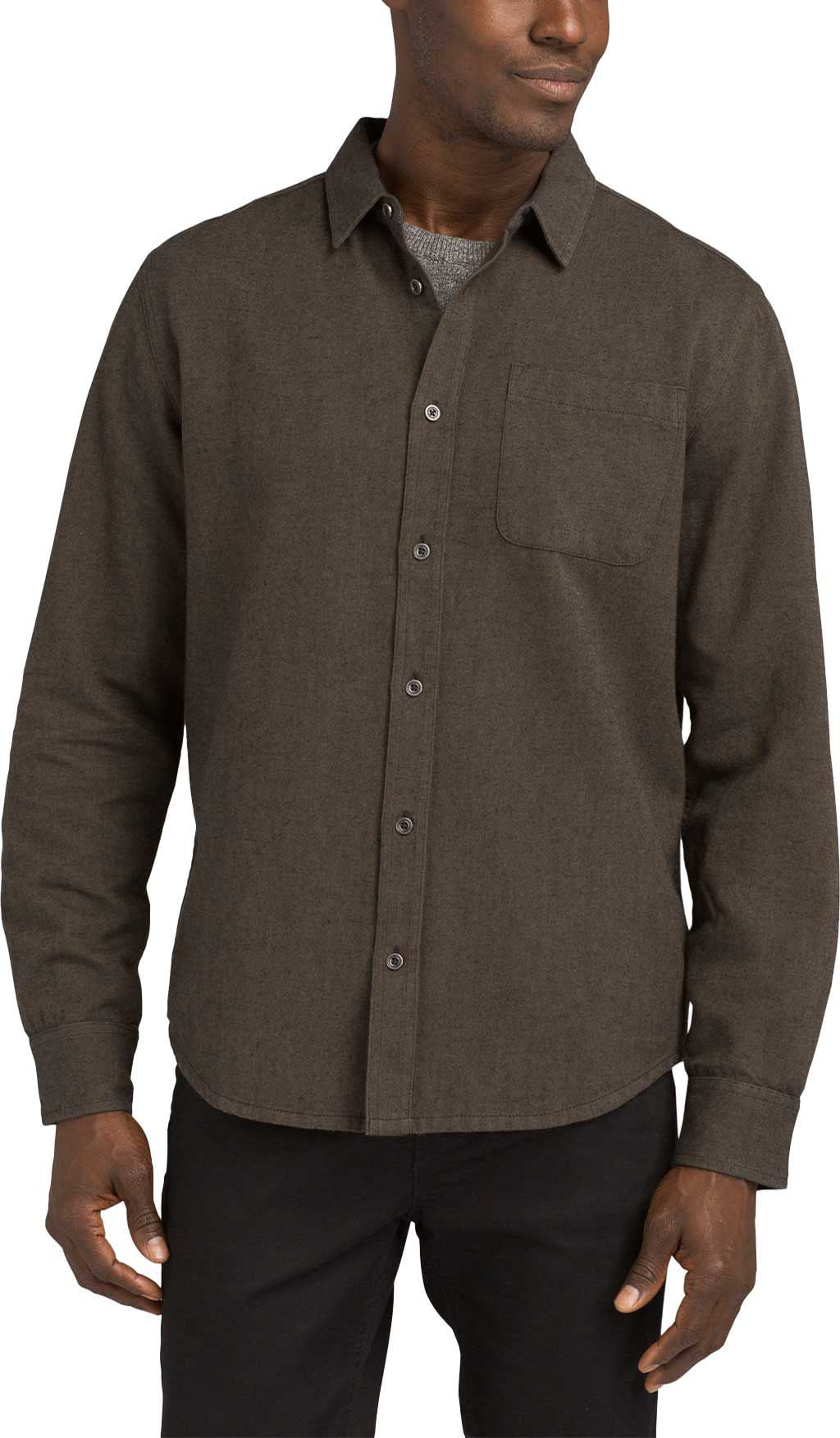 prAna Men's Woodman Lightweight Flannel Long Sleeve Shirt - Walmart.com