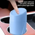 thumbnail image 6 of Tgbvmt Multifunctional Car Trash Bin, Mini Size with Popper Lid, Ideal for Organizing Car Interior, Easy to Clean, Durable ABS Material for Use in Cars, Offices, or Kitchens, 6 of 8