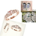thumbnail image 5 of Everly Women's Morganite 10k Rose Gold Ring, 5 of 8