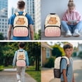 thumbnail image 2 of Jeiento 4 Piece Backpack and Lunch Box Set 17 Inch Water-Resistant Cake Bear School Bag with Pencil Case Bookmarks for Girls Elementary, Lightweight Large Capacity Backpack Set, 2 of 7