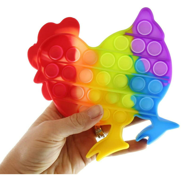 Pop it, a hit: how a rainbow, reusable bubblewrap fidget toy became a  playground must-have, Toys