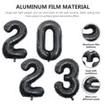 thumbnail image 4 of OULII 1 Set New Year Balloon Aluminium Film Floating Decorations 100X45Cm, 4 of 8