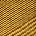 thumbnail image 1 of Ahgly Company Machine Washable Indoor Square Abstract Deep Yellow Area Rugs, 3' Square, 1 of 7