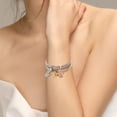 thumbnail image 1 of Pulsera HUOGUO Love Diamond con cadena elástica de maíz tricolor, 1 of 1