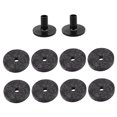 thumbnail image 4 of DINHEAROM 2 Cymbal Sleeves Practical Drum Felt Pad Felt and Plastic for Family Friends Home Use, 4 of 8