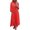 Red, variant on Womens Summer Dresses 2025 Flowy Skirts for Women Women Fashion Solid Dress Shirt Long Skirt Casual Long Sleeve Cardigan Dress