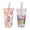 Pink, variant on Zak Designs Hello Kitty Peeps 2pk Blue 25oz PP Straw Tumbler Set