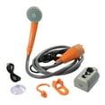 thumbnail image 3 of Pommeau de Douche USB Rechargeable 12 V Pratique Écologique Pommeau de Douche Électrique Pratique Écologique Natation Randonnée Écoénergétique Classique Orange, 3 of 8