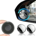 thumbnail image 4 of Tgbvmt Reversing Mirror Small Circular Mirror High-definition Large Field of View 360 Degree Adjustable Auxiliary Rearview Mirror Suction Cup Type Blind Spot Mirror for Car with Enhanced Safety, 4 of 9
