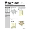 thumbnail image 5 of Rev-A-Shelf 4SDI-18 16 Inch Wood Spice Drawer Organizer Insert, Natural (2 Pack), 5 of 5