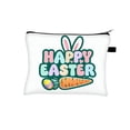 thumbnail image 2 of Easter Linen Mini Pouch, Small Travel Toiletry Bag for Essentials, 2 of 6