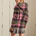 thumbnail image 4 of Women's Puffer Jacket Quilted Long Sleeve Floral Solid Winter Coat with Pockets, 4 of 6