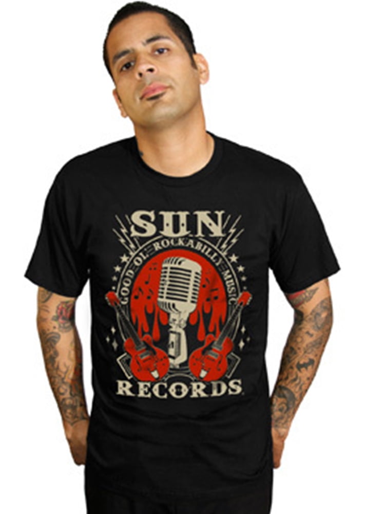 Rock n Roll Classic T-Shirt Rockabilly record Unisex Mens