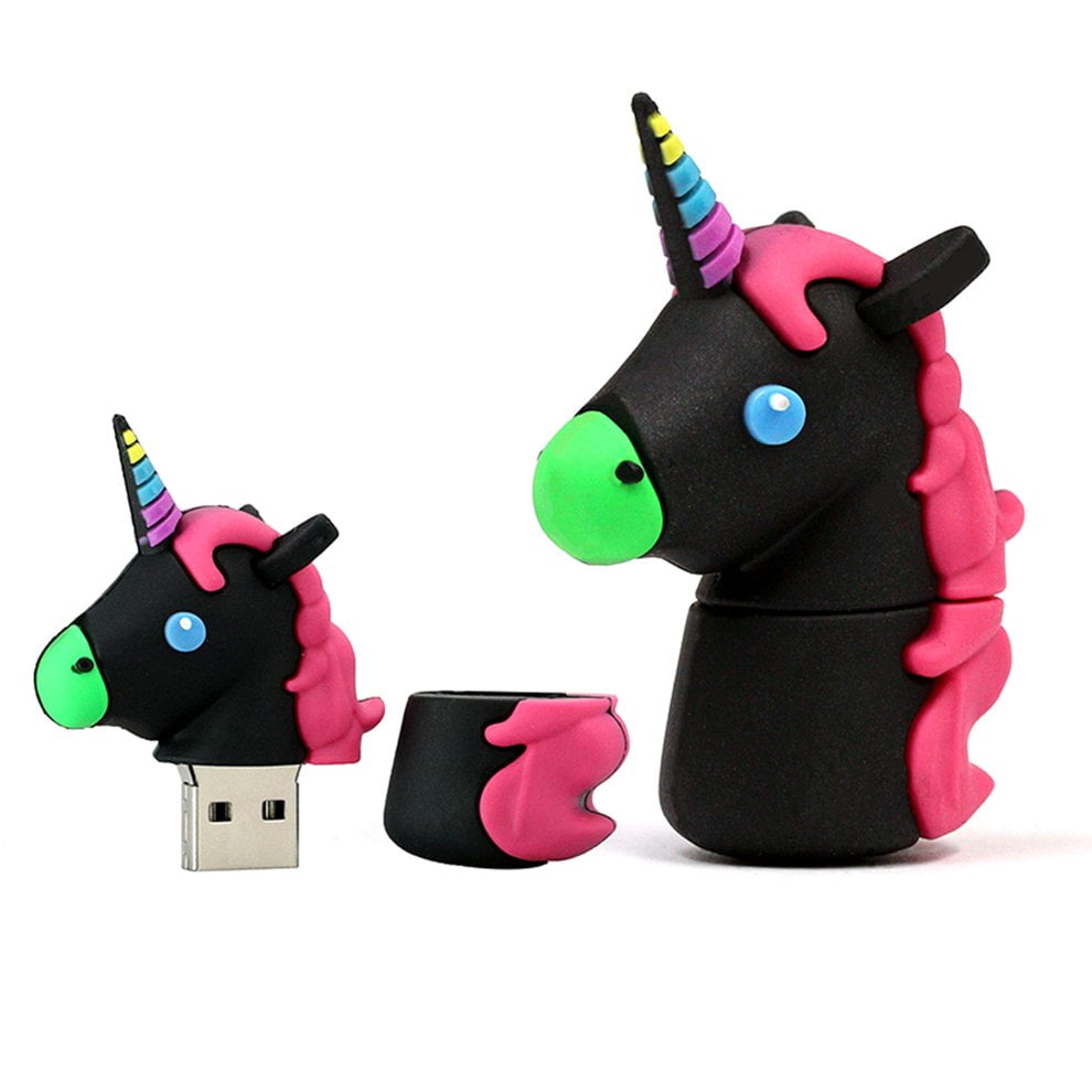 4GB 8GB 64GB Lovely Unicorn USB Flash Drive 2.0 Cartoon Memory U Stick Pendrive 