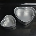 thumbnail image 4 of Romantic Heart-Shaped Cake Pan with Anode Live Bottom - 4 Inch Non-Stick Baking Mold for Perfect Chiffon Cakes, Easy Release & Cleaning, Ideal for Special Occasions and Beginner to Pro Bakers, 4 of 5