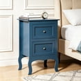 thumbnail image 4 of UBesGoo Set of 2 Nightstand, Side Table Night Table, Blue, 4 of 6