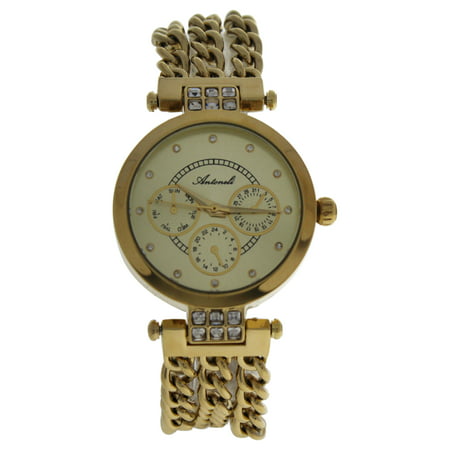 AL0704-03 Gold Stainless Steel Bracelet Watch