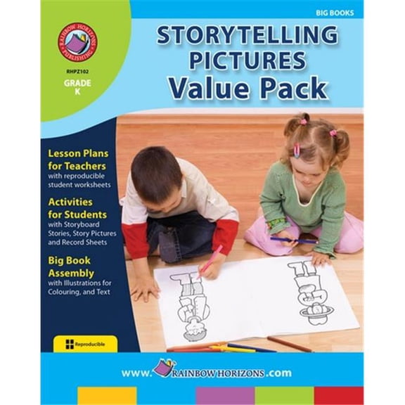 Rainbow Horizons Z102 Storytelling Pictures Value Pack - Grade K