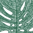 thumbnail image 4 of Home Details Set of Four Leaf Shape Table Place Mat, Green, 4 of 5