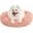 Pink, variant on Orthopedic Dog Bed Comfortable Donut Cuddler Round Pet Beds Ultra Soft Washable Dog and Cat Cushion (20''/23''/30'') (23'', Brown)