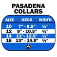 thumbnail image 2 of Dog, Puppy  Pet Collar, "Pasadena Crystal Flower", 2 of 11