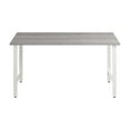 thumbnail image 2 of Hustle 60W Computer Desk with Metal Legs in Platinum Gray - Engineered Wood, 2 of 9