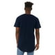 thumbnail image 2 of Bella + Canvas - Camiseta de larga estilo urbano para hombre (Marino), 2 of 2