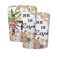 thumbnail image 2 of Dvkptbk 2-Pack Easter-Themed Restaurant Chair Back Covers Spring Home Decor Protective Covers Removable and Washable Seat Covers Suitable for Party Decorations easter decorations, 2 of 6