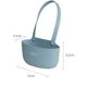 thumbnail image 2 of Escurridor para fregadero de cocina, 2 piezas, gris, cesta de almacenamiento de esponja para fregadero de cocina, escurridor, soporte para cepillo, estante de almacenamiento para el hogar, organizador, grifo (naranja + azul lago) Rojo Verde, 2 of 5